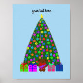 Kerstboom #2 Poster (Voorkant)