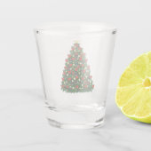 Kerstboom 2 shot glas (Achterkant)