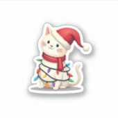 Kerstboom (2) sticker (Voorkant)