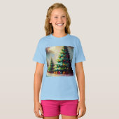 Kerstboom 2 t-shirt (Voorkant volledig)