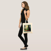 Kerstboom 2 tote bag (Voorkant (model))
