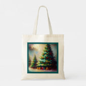 Kerstboom 2 tote bag (Achterkant)