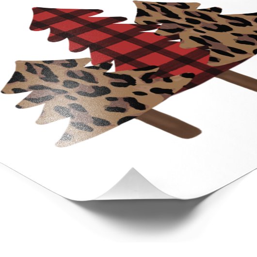 Kerstboom 38 foto afdruk (Hoek)