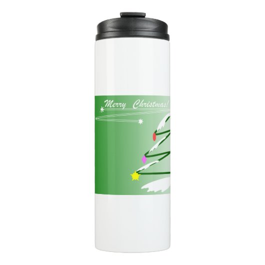 kerstboom 39 thermosbeker (Voorkant)
