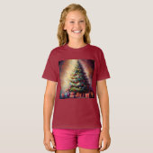 Kerstboom 3 t-shirt (Voorkant volledig)