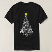 kerstboom 3 voor pintbalspeler t-shirt (Design voorkant)