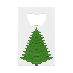 kerstboom 40 creditkaart flessenopener