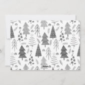 kerstboom 4 Foto aangepast Feestdagenkaart (Achterkant)