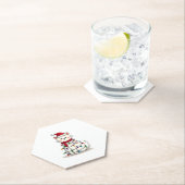 Kerstboom (4) kartonnen onderzetters (Insitu)