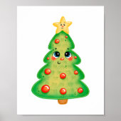 Kerstboom 62 poster (Voorkant)