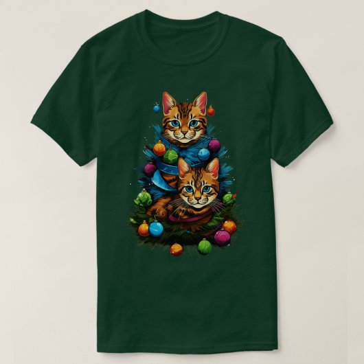 Kerstboom 6 t-shirt (Design voorkant)