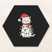 Kerstboom (7) kartonnen onderzetters (Voorkant)