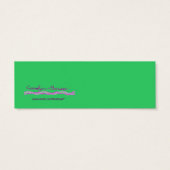 Kerstboom, Aan:, Van: Mini Visitekaartjes (Achterkant)