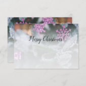 Kerstboom Aangepaste Foto Seizoensgroeten Notitiekaartje (Voorkant / Achterkant)