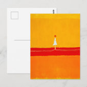 Kerstboom, , Abstract Briefkaart (Voorkant / Achterkant)