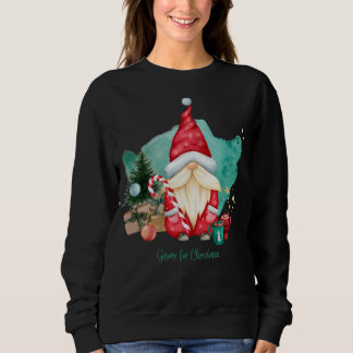 Kerstboom Abstract met sneeuwvlokken Trui