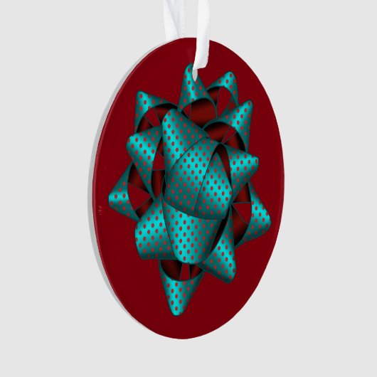 kerstboom  acrylversiering ornament (voorkant)