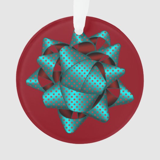 kerstboom  acrylversiering ornament (voorkant)