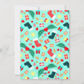 Kerstboom "Alles is helder" Aangepast kleurrijk Feestdagenkaart (Achterkant)