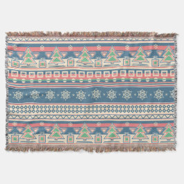 Kerstboom Azteekse stijl - Unieke vakantie Deken