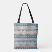 Kerstboom Azteekse stijl - Unieke vakantie Tote Bag (Achterkant)