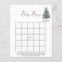 Kerstboom - baby bingo spel