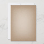 Kerstboom Baby shower Uitnodiging (Achterkant)