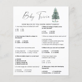 Kerstboom - Baby Trivia