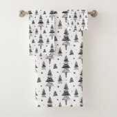 kerstboom  bad handdoek (Insitu)