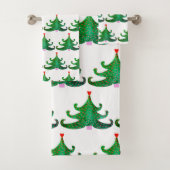 kerstboom bad handdoek (Insitu)