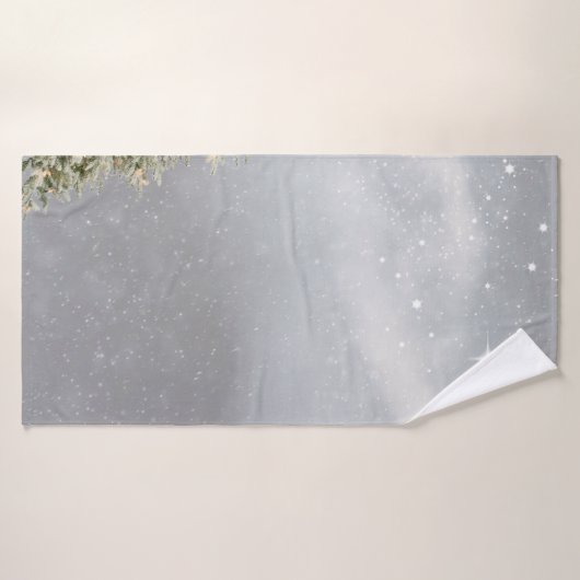 kerstboom badhanddoek (Badhanddoek)