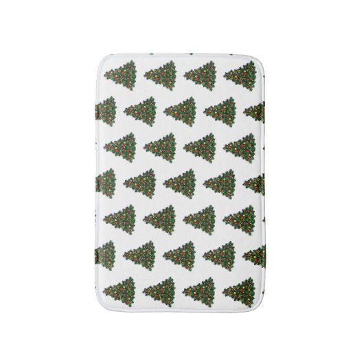 kerstboom badmat (Voorkant Verticaal)