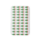 kerstboom badmat (Voorkant Verticaal)