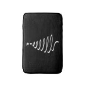 kerstboom badmat (Voorkant Verticaal)