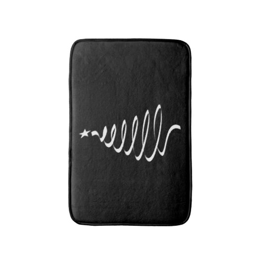 kerstboom badmat (Voorkant Verticaal)