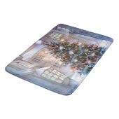 kerstboom  badmat (Gekanteld)