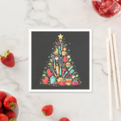 Kerstboom bakken Chef Cook Kerstmis Servet (Insitu)