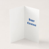 Kerstboom Bal Kerstkaart Kaart (Binnen)