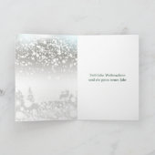 Kerstboom Baubles Duits Feestdagen Kaart (Binnen)