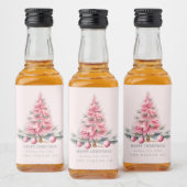 Kerstboom Baubles Mini Liquor Flesetiketten Likeurfles Etiket (Flessen)