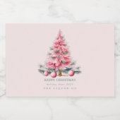 Kerstboom Baubles Mini Liquor Flesetiketten Likeurfles Etiket (Enkel label)