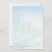 Kerstboom Baubles Winter Gender onthulling Kaart (Achterkant)