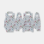 kerstboom bedankdoosjes (Uitgevouwen)