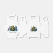 Kerstboom bedankdoosjes (Uitgevouwen)