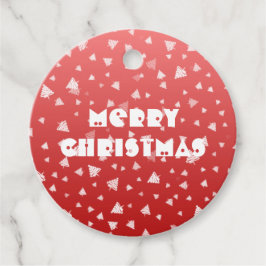 kerstboom bedankjes labels