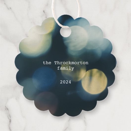  kerstboom bedankjes labels (Achterkant)