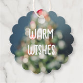 kerstboom bedankjes labels (Voorkant)