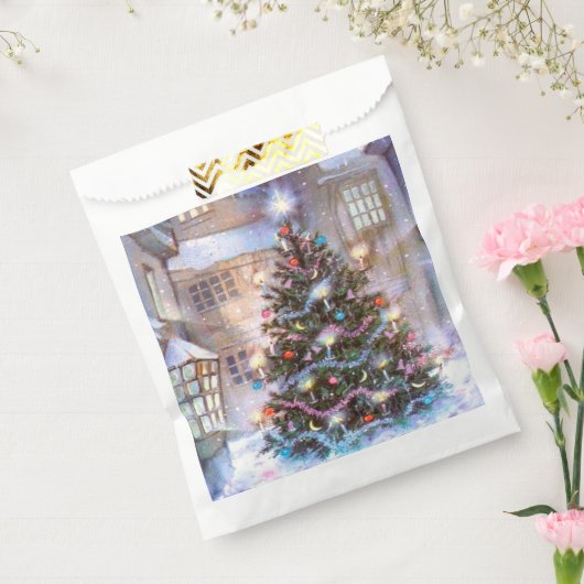 kerstboom  bedankzakje (Gezegeld)