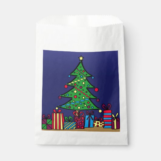kerstboom bedankzakje (Voorkant)