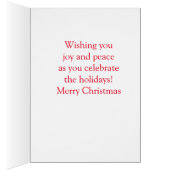 Kerstboom betoverend Wenskaart (Binnen (Rechts))